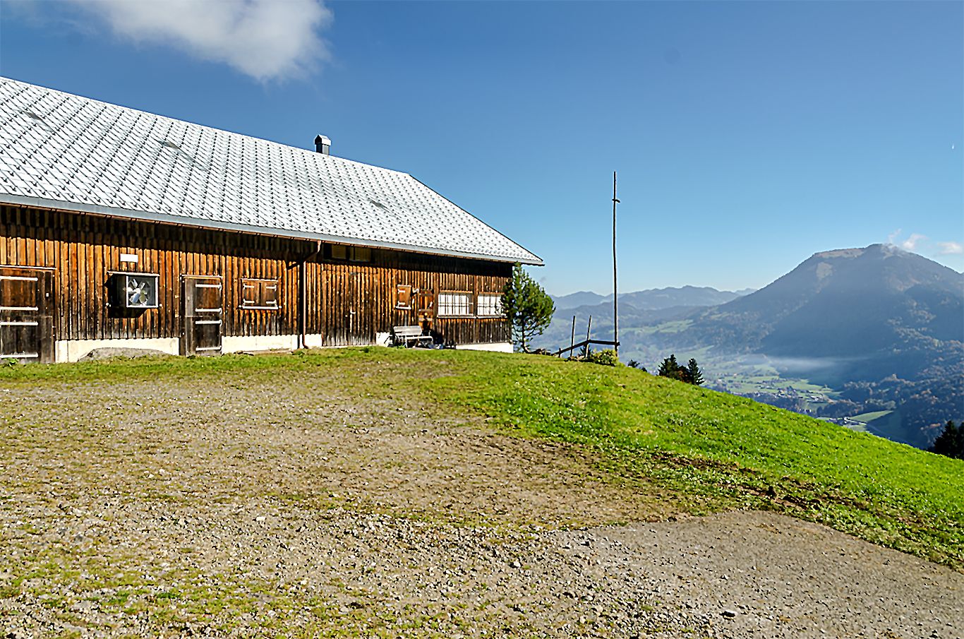 View of the valley